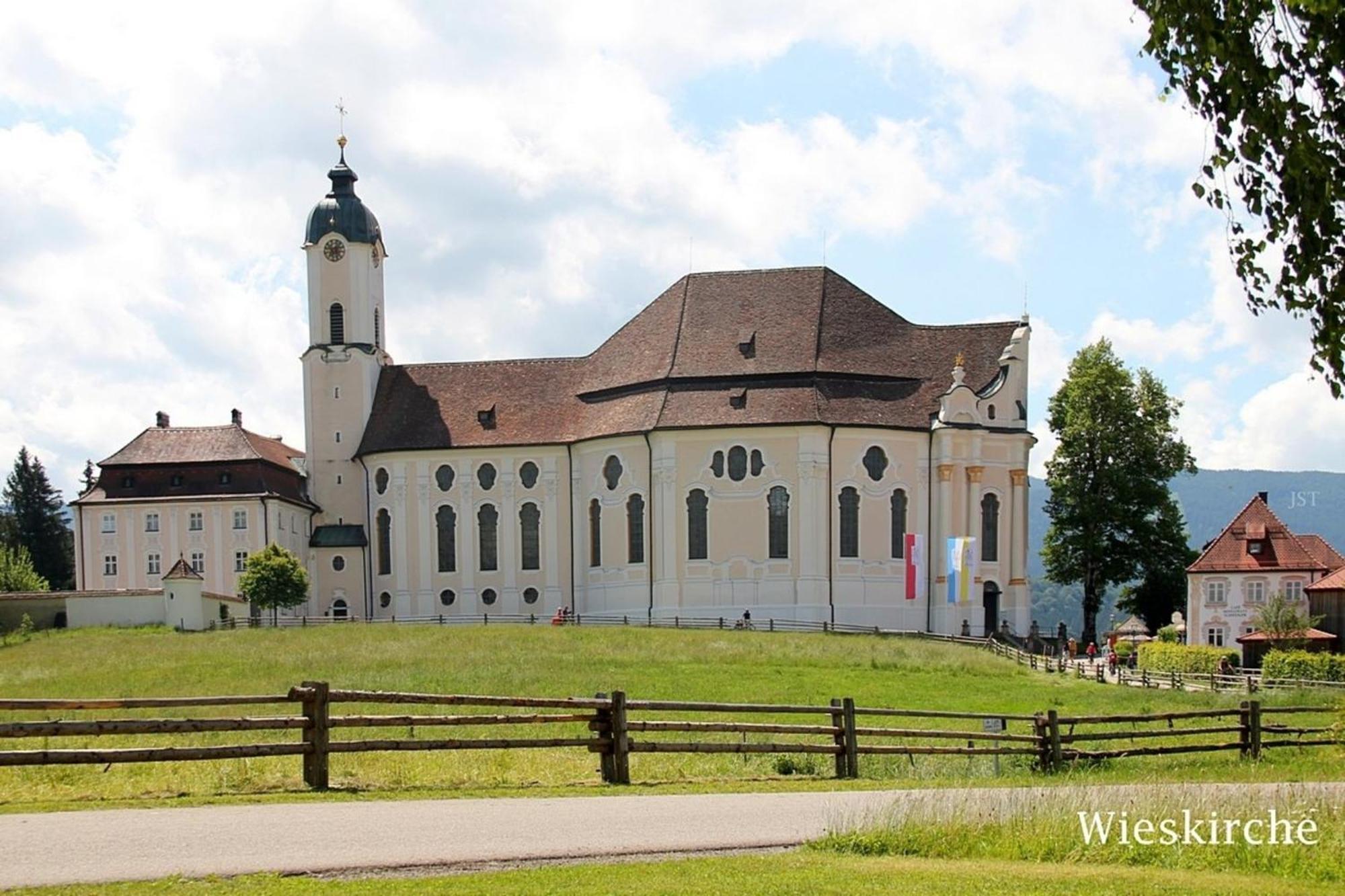 Ferienwohnung Nr 1, Neben Einem Bauernhof, Rosshaupten, Allgaeu Exterior photo