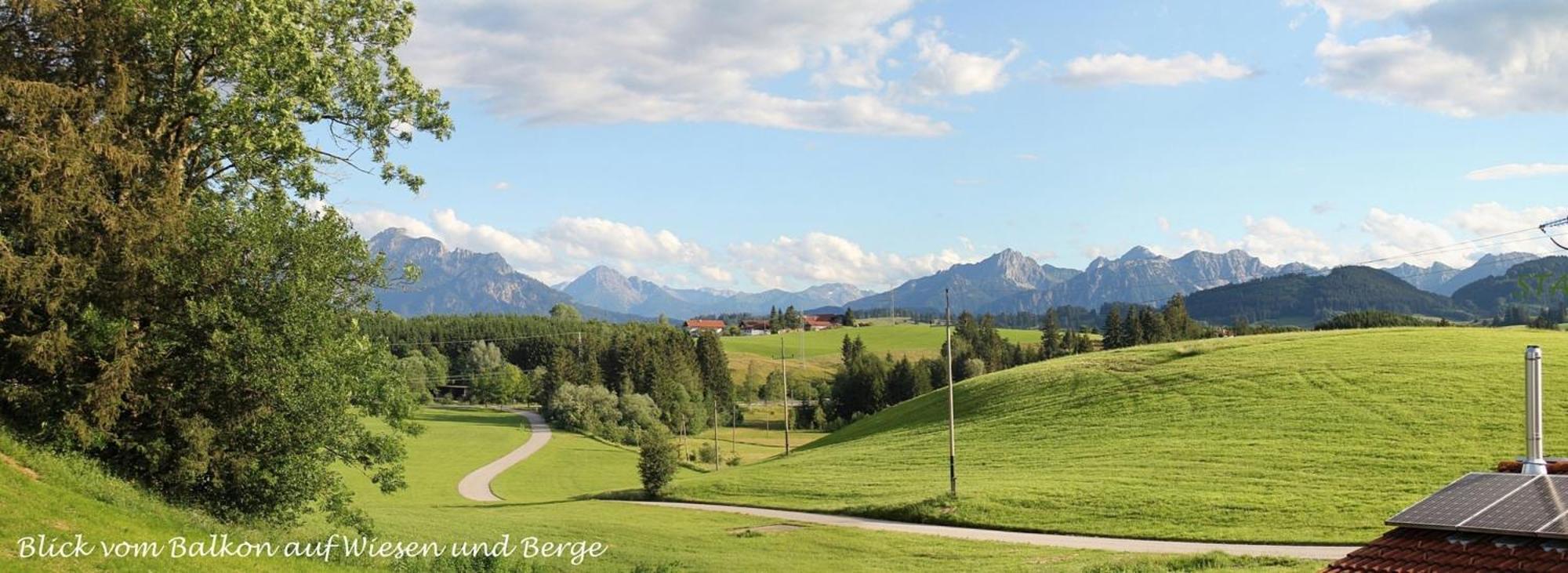 Ferienwohnung Nr 1, Neben Einem Bauernhof, Rosshaupten, Allgaeu Exterior photo